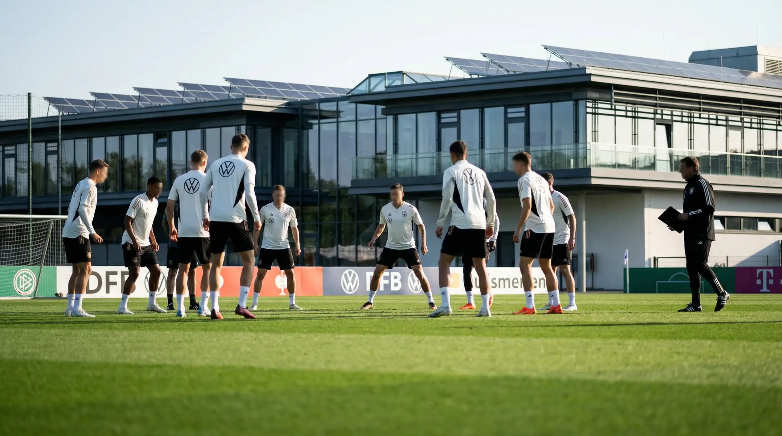 Jamal Musiala y la selección alemana preparándose para el Mundial 2026
