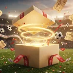 Promociones y bonos de bienvenida de casas de apuestas para el Mundial 2026 con iconos de regalo