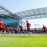 Selección española de fútbol preparándose para el Mundial 2026 en Estados Unidos