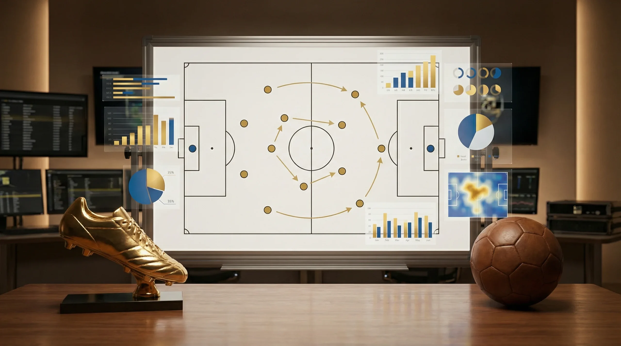 Gráficos y estadísticas históricas de los Mundiales de fútbol con récords de goleadores