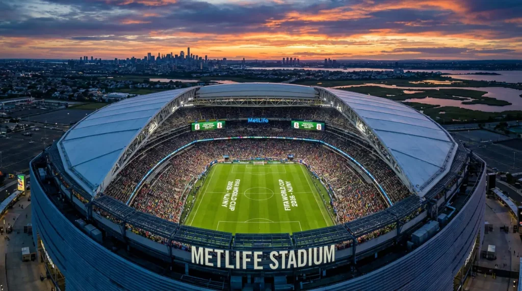 Estadio MetLife preparado para la final del Mundial 2026